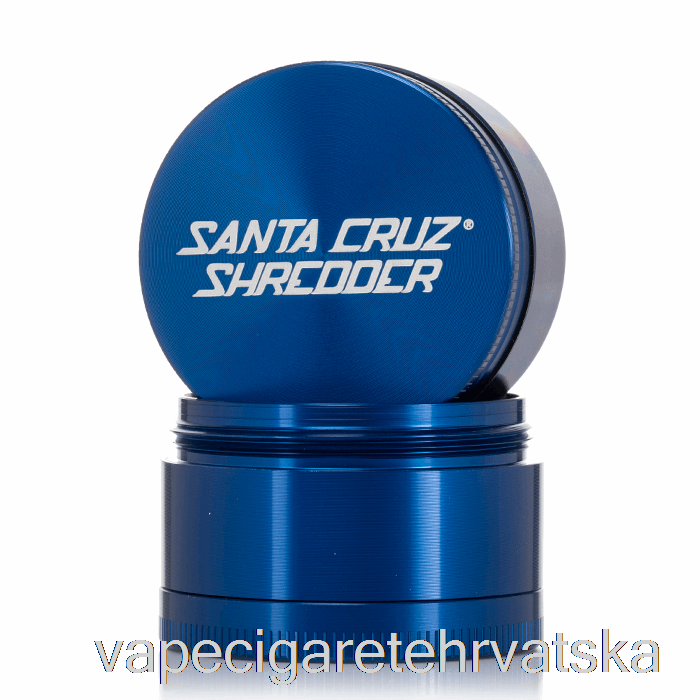 Vape Cigarete Santa Cruz Shredder 2,2 Inča Srednji 4-dijelni Mlin Plavi (53 Mm)